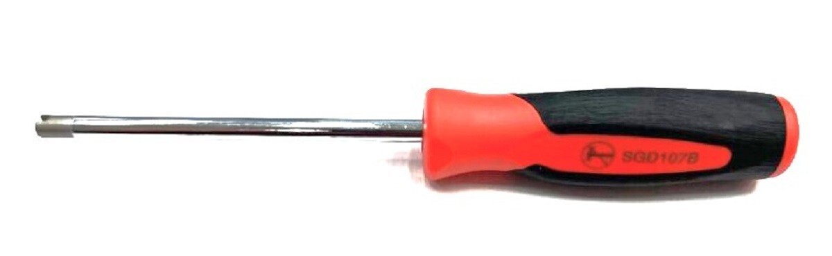 NEW* Snap-On Tire Valve Core Removal Tool ORANGE SOFT HANDLE, SGD107BO BRAND NEW