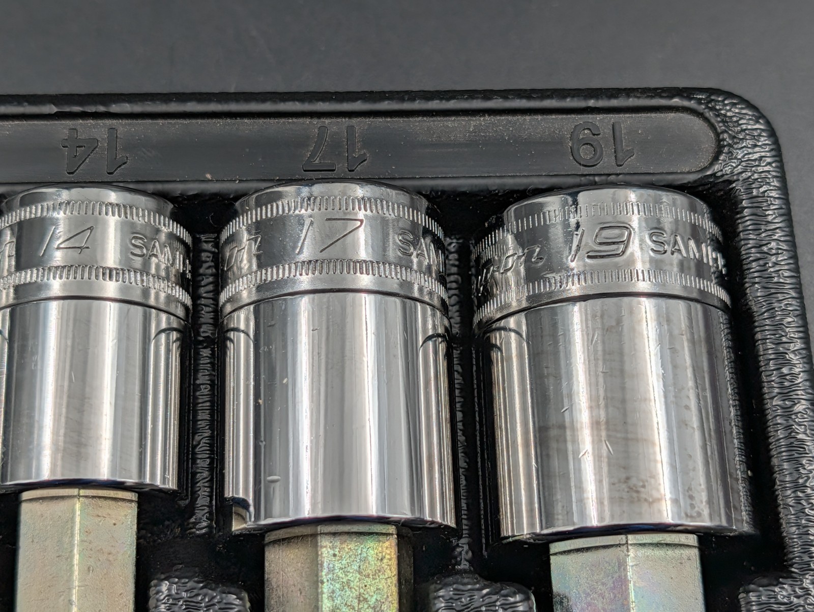 Snap-on™ 307ESAMY 1/2″ Drive Allen Hex Socket Set 6 8 10 12 14 17 19 mm