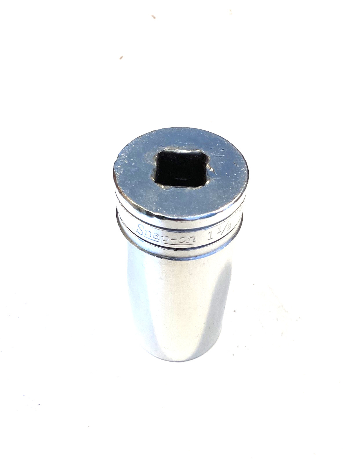 Snap On Tools USA 1/2” Drive 1-1/8” 6 Point SAE Deep Chrome Socket TS361 NICE