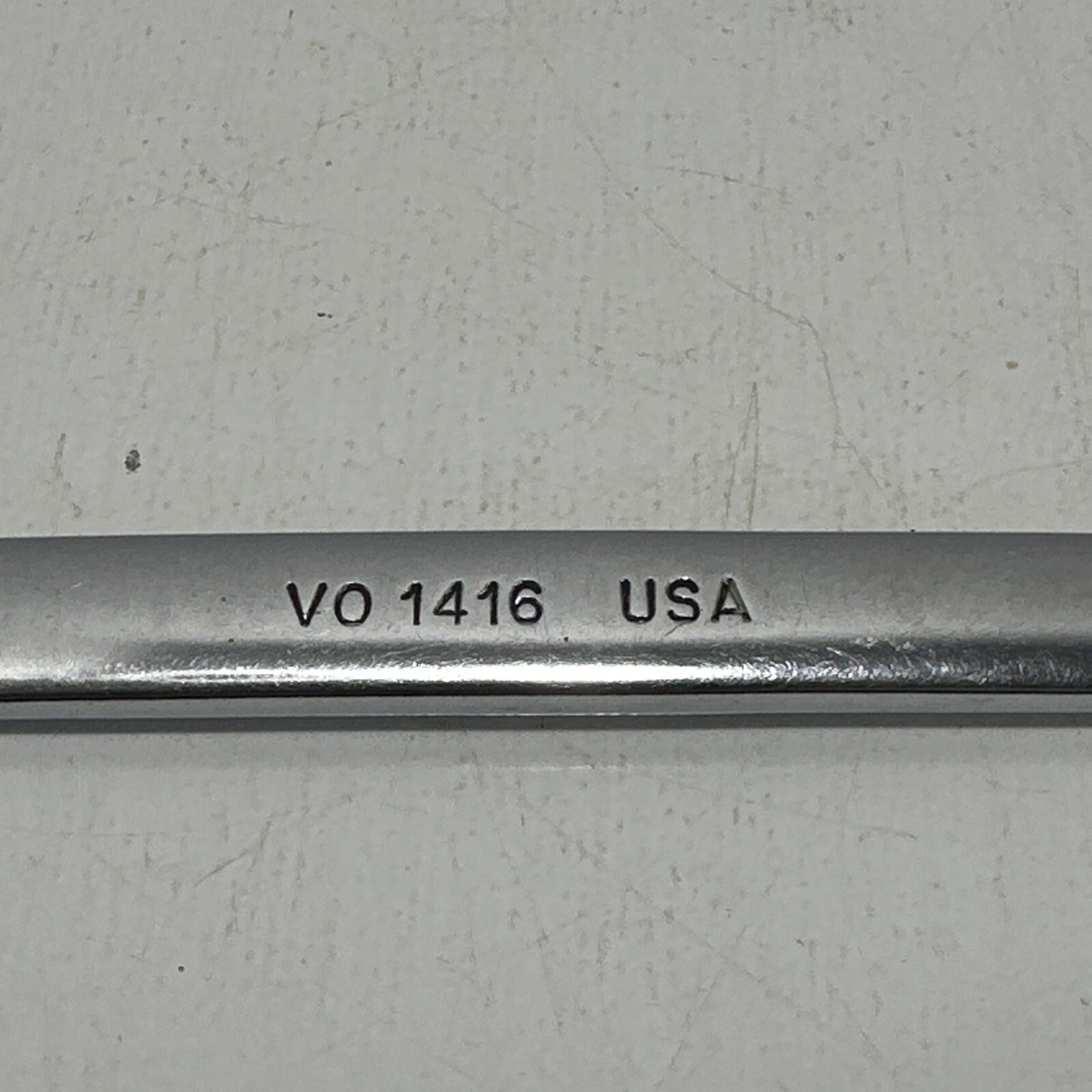 Snap On VO1416 Double Open Ended Wrench 1/2″ x 7/16″ USA Underlined logo