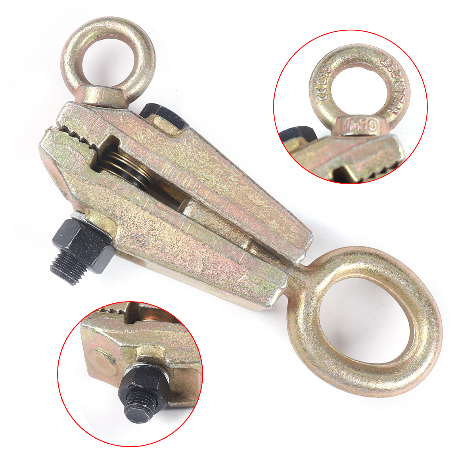 2-Way Automobile Sheet Metal Clamp Car Body Dent Repair Tool Pull Clamp Puller