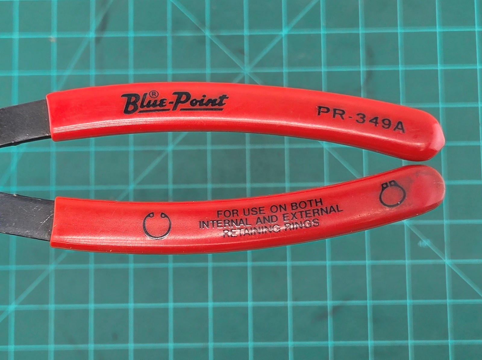 Blue Point by Snap On PR349A Retaining Ring Pliers 90 Degree Internal External