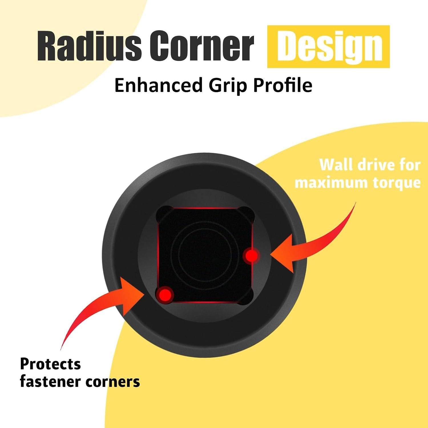 360° Rotation 1/4″ Swivel Socket – Chrome Molybdenum Steel for Precision Work