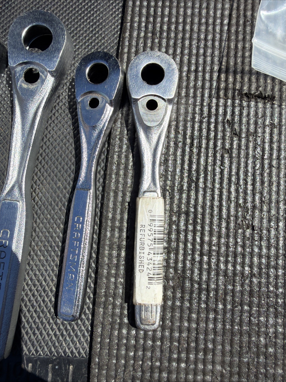 (12) Sears Craftsman Ratchet Bodies ONLY NO GUTS 1/2” Drive 3/8” & 1/4” Plus Flx