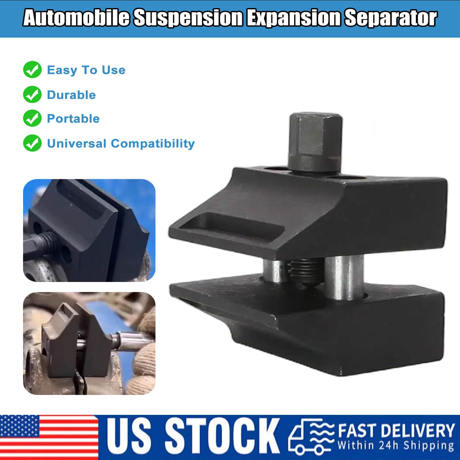 Car Suspension Strut Splitter Wheel Hub Steering Knuckle Expander Spreader Tool