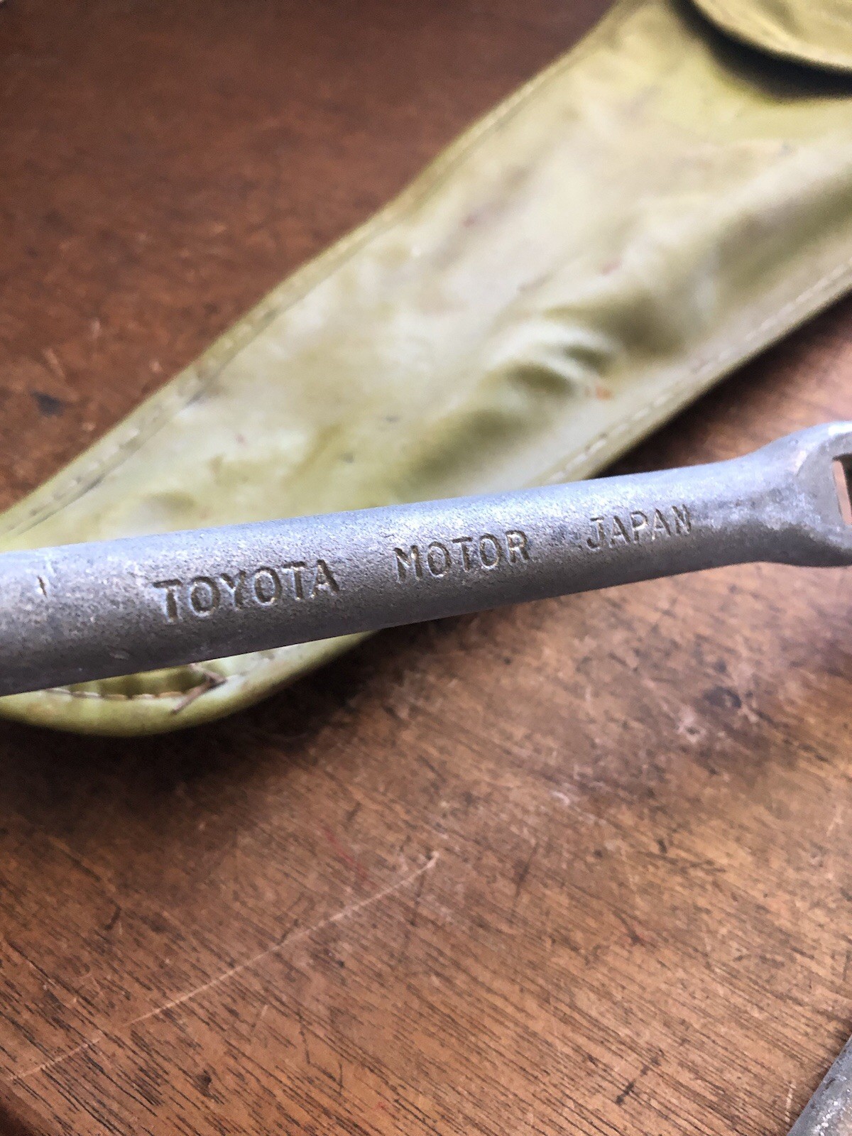 Genuine Toyota Motor 21mm 6 Point Lug Nut Wrench Tire Tool Japan Bag, Iron ITEM2
