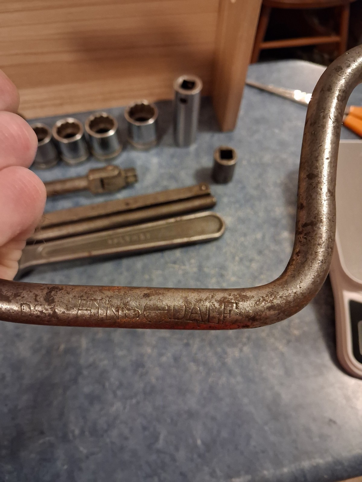 26 Piece Pre War Mixed Socket Wrench-Sockets-Plomb-Hinsdale-Indestro-Super-truth