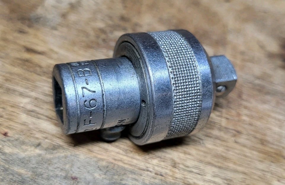 Vtg Snap On Tools F67B 3/8″ Drive Ratchet Adapter F-67-B ~ 1953 Date Code Nice
