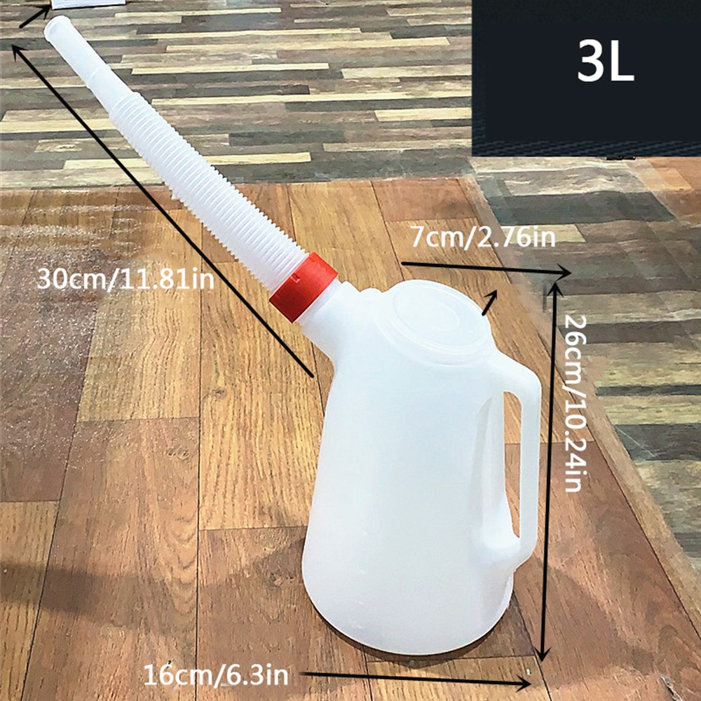 Oil Measuring Jug with Spout Oil Jug Oil Container 3L 4L 5L Engine Oil Pot ！