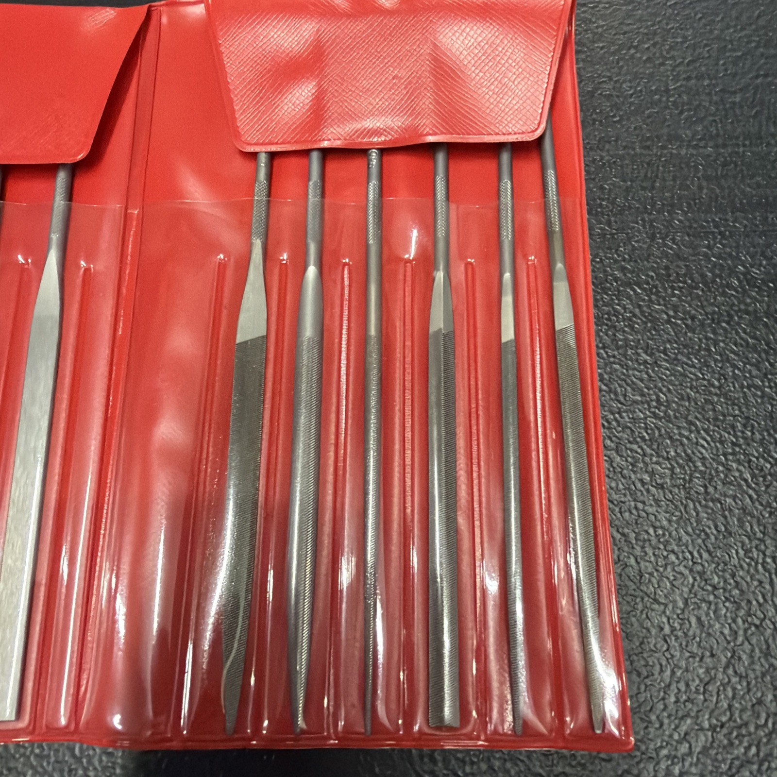 New Snap-on™ HBFN120B Miniature Swiss File Set with Interchangeable Blades
