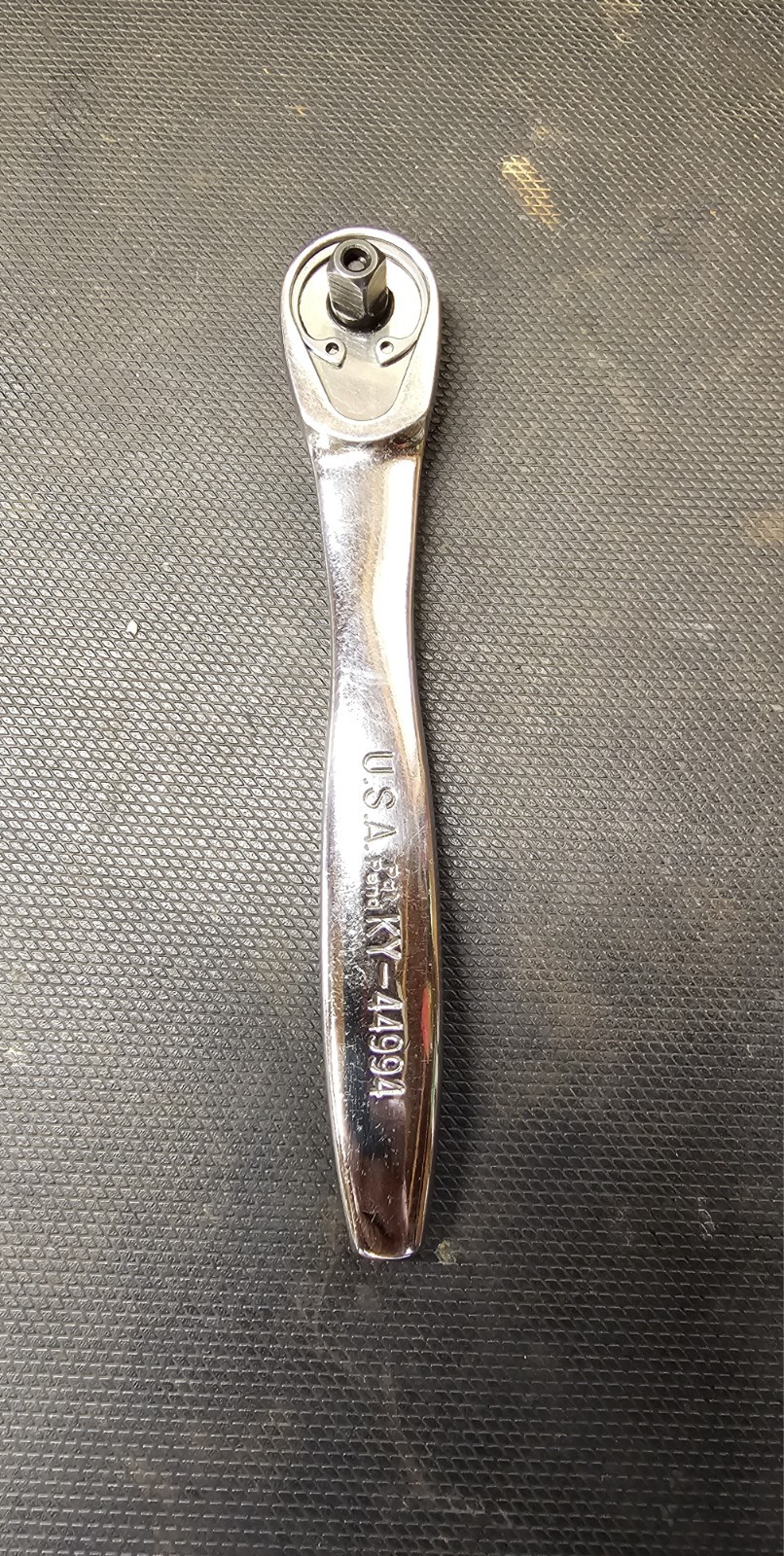 Craftsman USA KX 44994 1/4 Full Polish Low Profile Ratchet Vintage