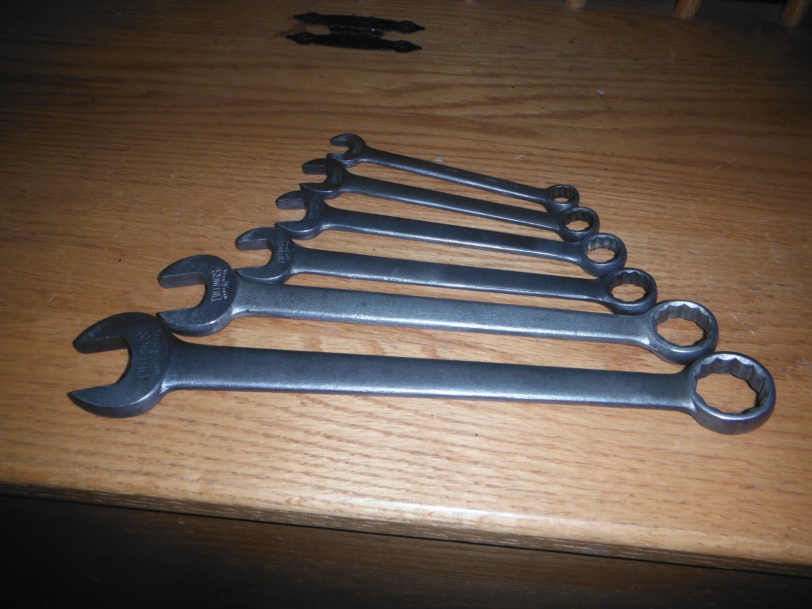 Vintage – BILLINGS VITALLOY – 7/16-7/8″ 12 Point – 6 pcs. Wrench Set USA
