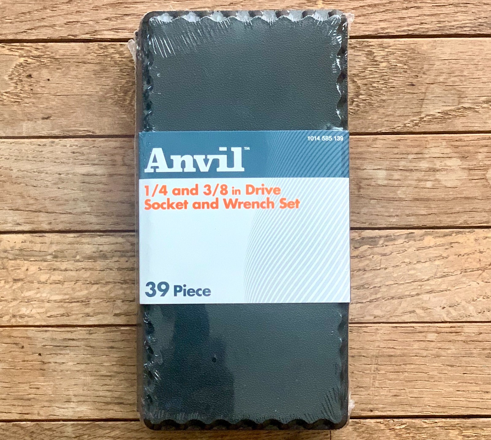 ANVIL 39 PIECE SAE & METRIC SOCKET & WRENCE SET 1/4” & 3/8” DRIVE FREE SHIPPING!