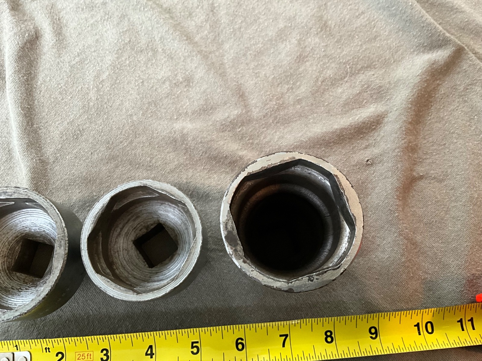 3 USA Ball Joint Sockets PROTO, NEW BRITAIN, Mechanic Tools