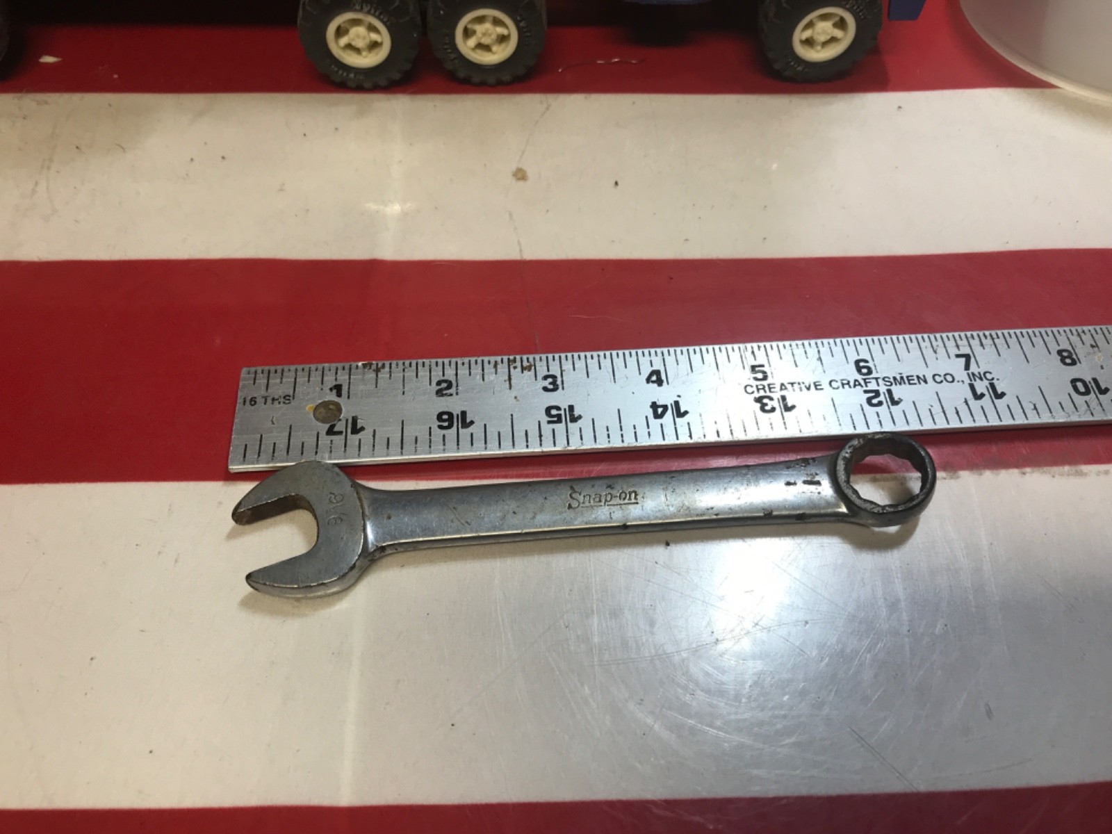 Snap on wrench stubby 9/16” OEX180 VINTAGE date 1951 IIII