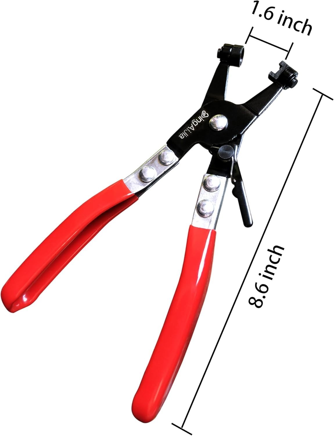 Spring-Loaded Hose Clamp Pliers with Padded Handle for Max Comfort & Control