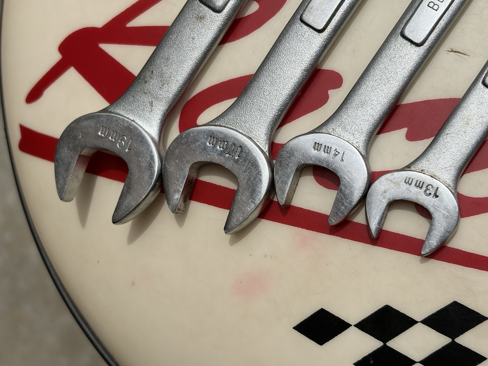 Benchtop Pro 13mm, 14mm, 17mm, and 19mm 12pt Combination Wrenches