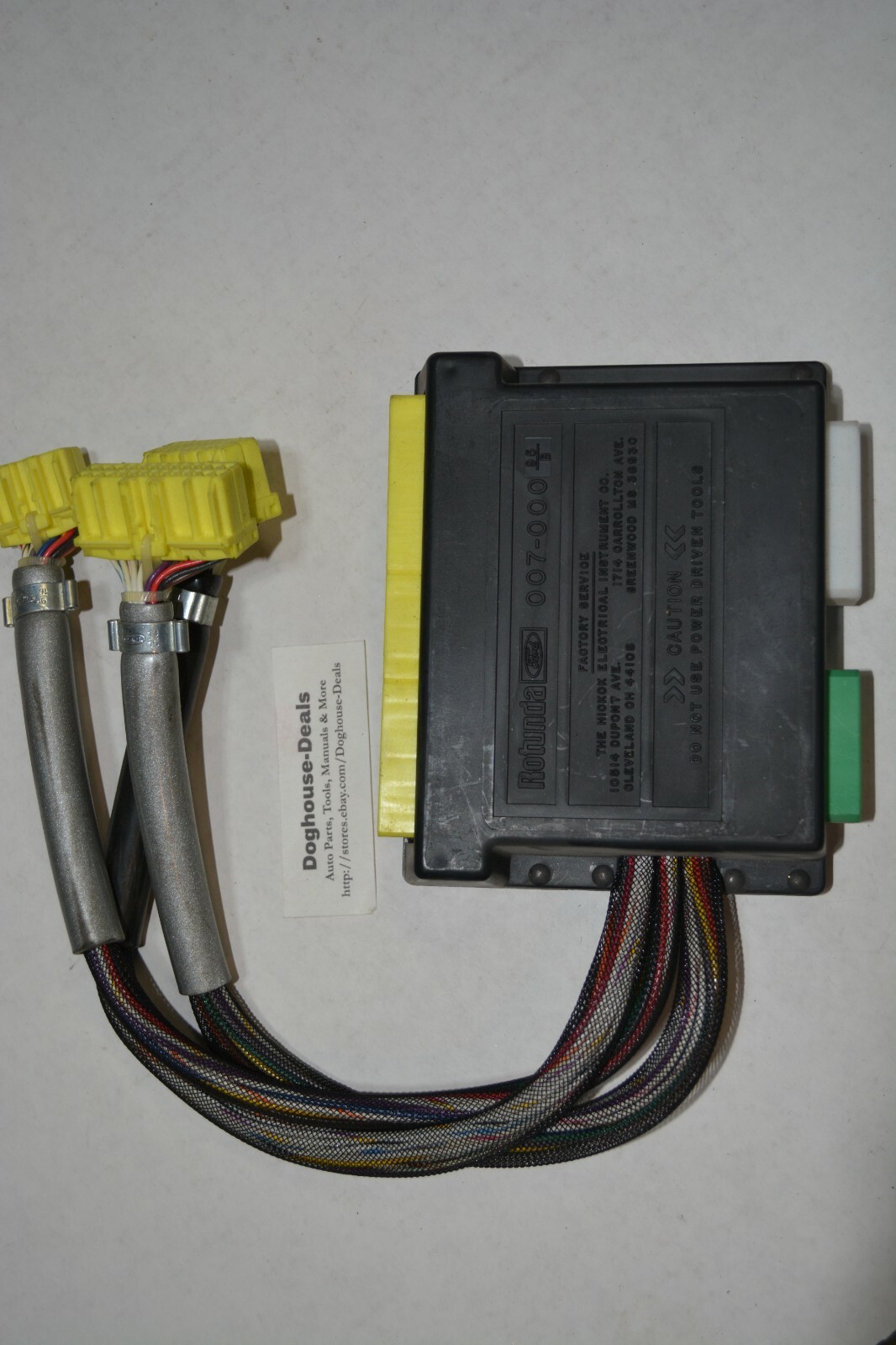 007-00095B Breakout Box Adapter Harness, Ford Dealer Tool, Free US Ship