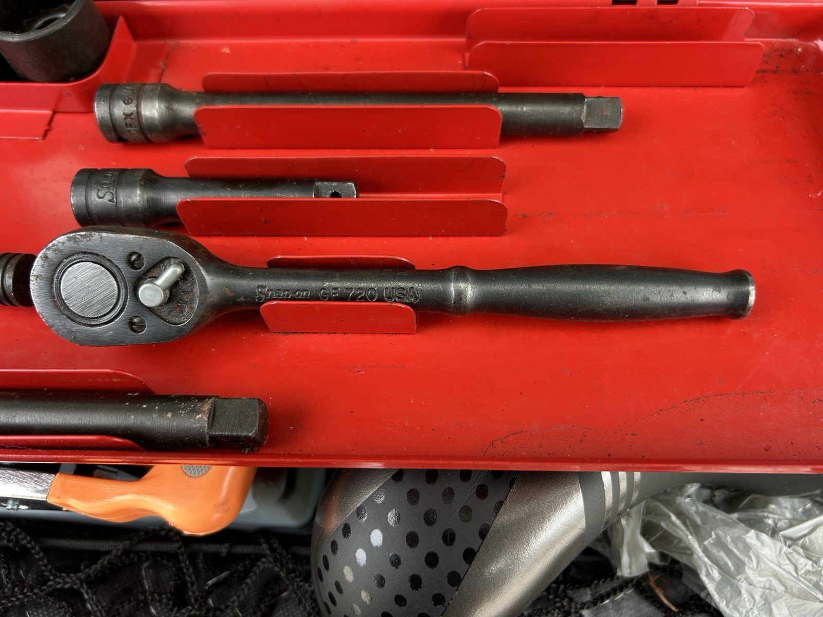 Snap On – 3/8”Dr., 12 Pt. General Service Set Industrial Finish-in a #KRA281 Box