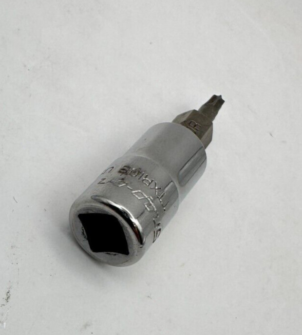 Snap On 1/4 Drive Torx T10 Tamper Resistant Bit Socket TTXR10E