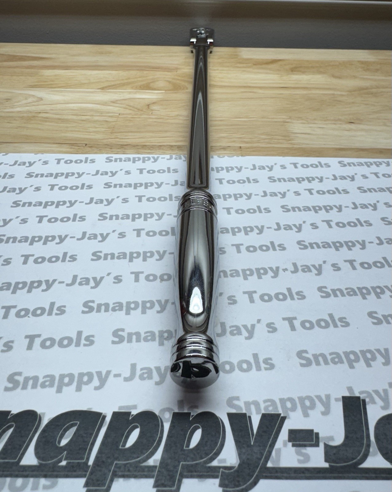 Snap-on Tools USA NEW 3/8” Drive EXTRA-LONG Handle Flex-Head Ratchet FLLF80