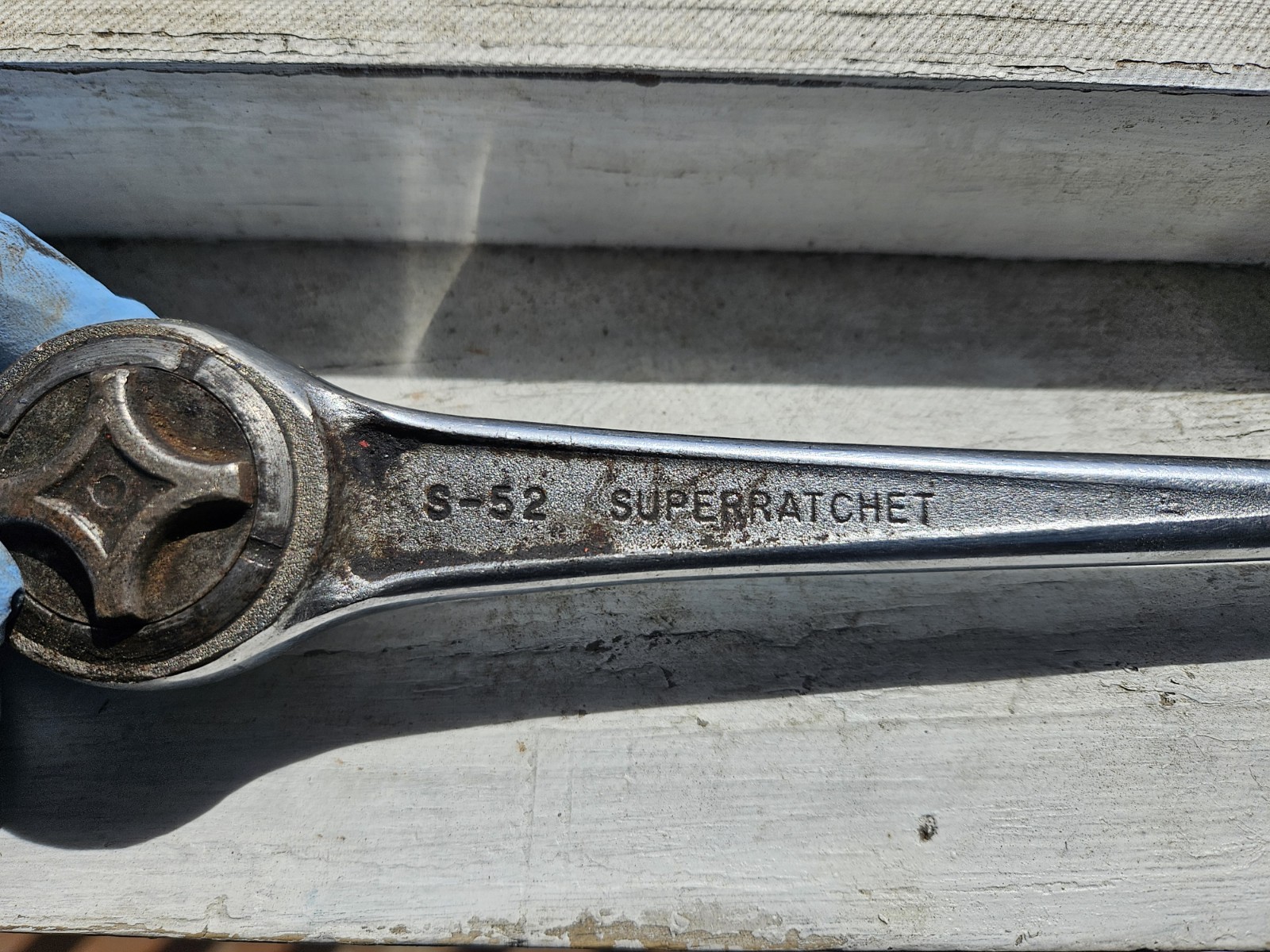 J. H. Williams S-52 1/2″ Drive Ratchet Superratchet USA Vintage