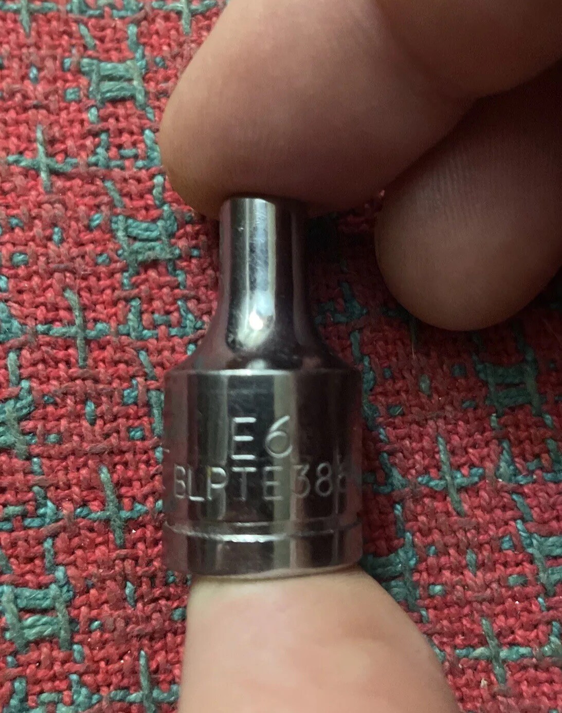 BLUE POINT Tools 3/8″ DRIVE EXTERNAL TORX SOCKET E6 BLPTE386 NOS By Snap On