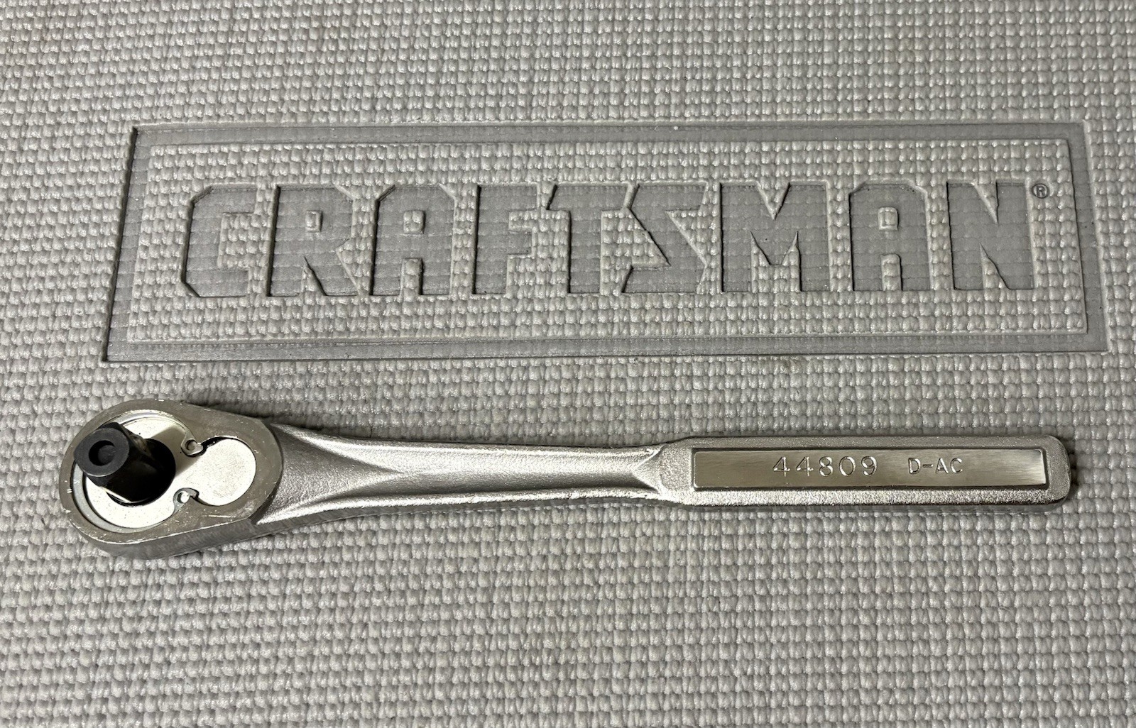 NOS Sears Craftsman 1/2” Drive Quick Release Ratchet 44809 Brand New!