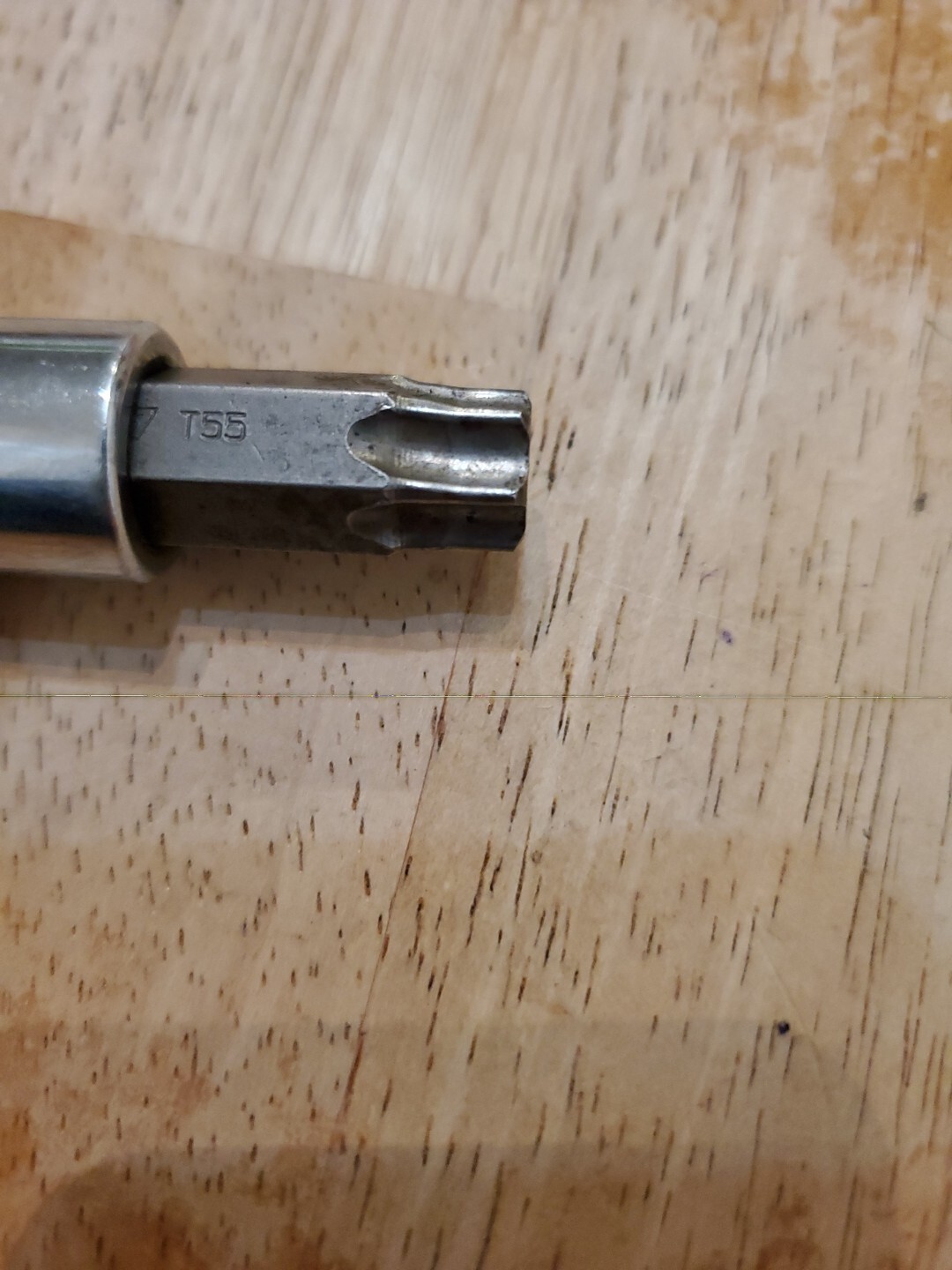 Snap On 3/8 Drive T55 Torx Bit Socket FTX55E