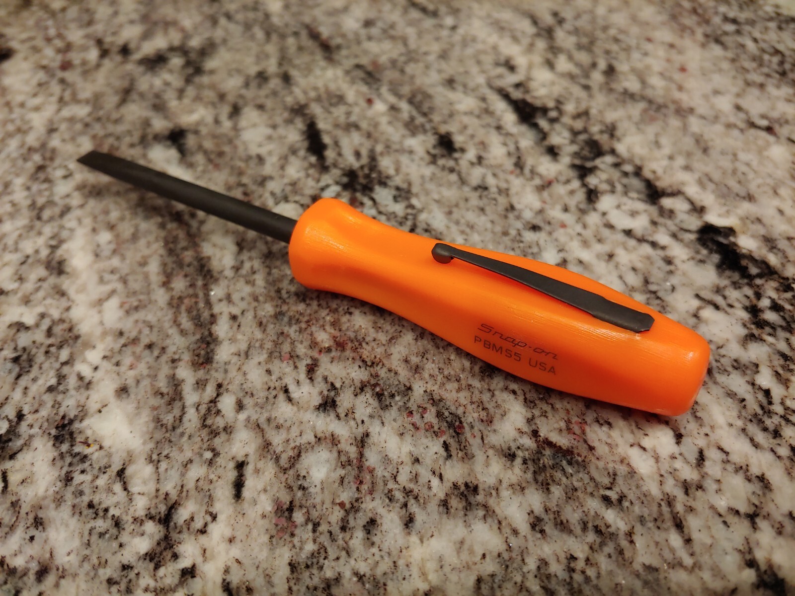 Snapon Tools 5″ Straight Mini Pocket Prybar – ORANGE