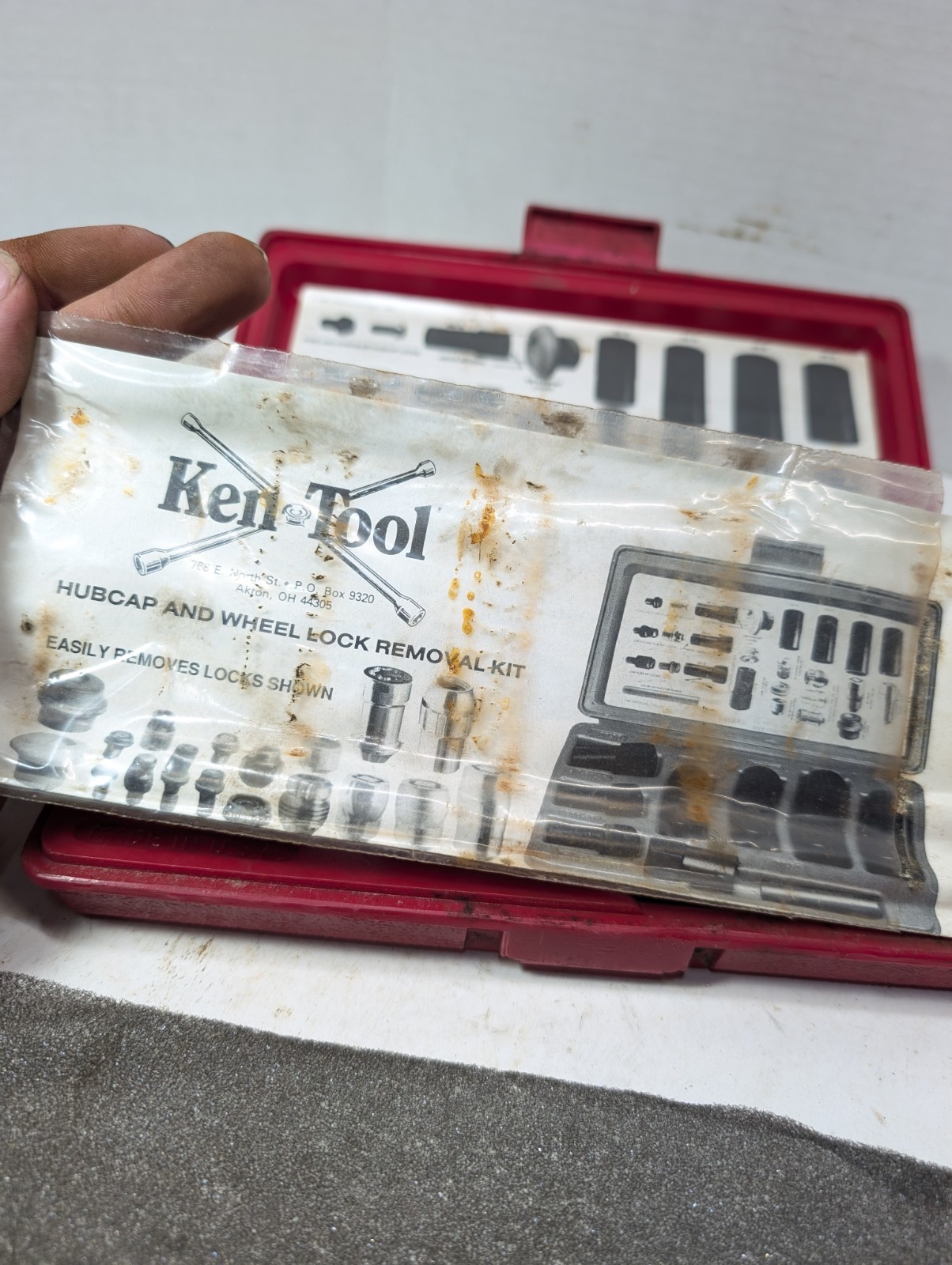 Ken-Tool 30170 Hubcap & Wheel Lock Removal Kit – GM and Ford/Chrysler