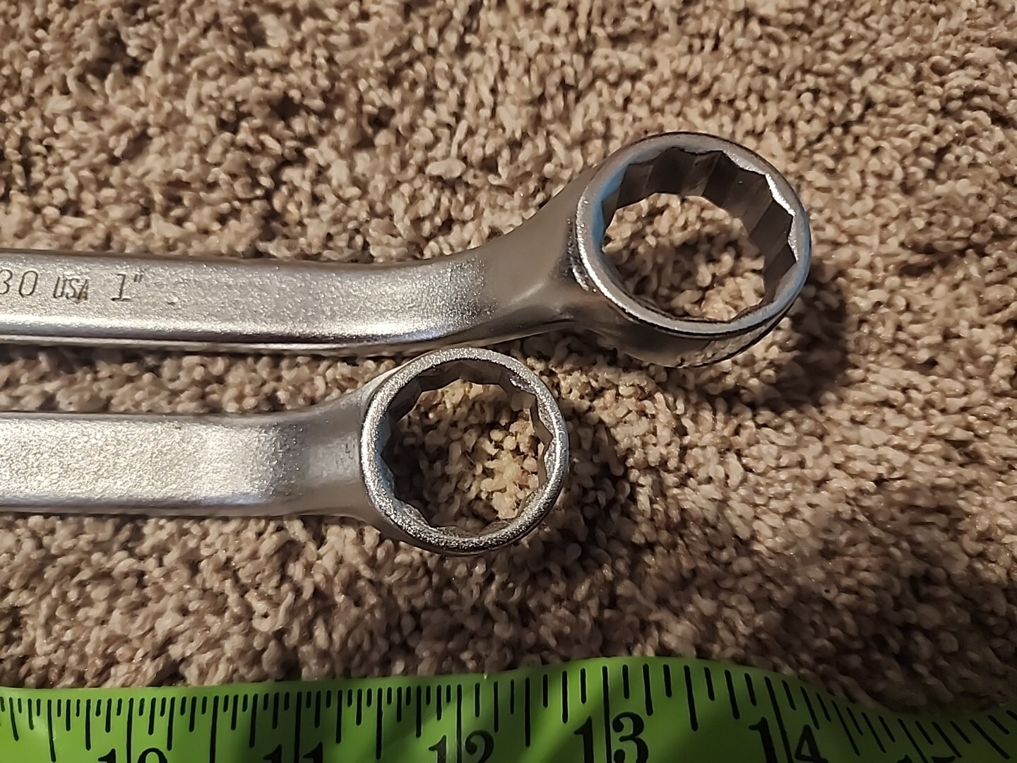 ProAmerica Offset Wrench Lot Box End 15/16-1, 3/4-7/8, 3/8-7/16 – Made In USA