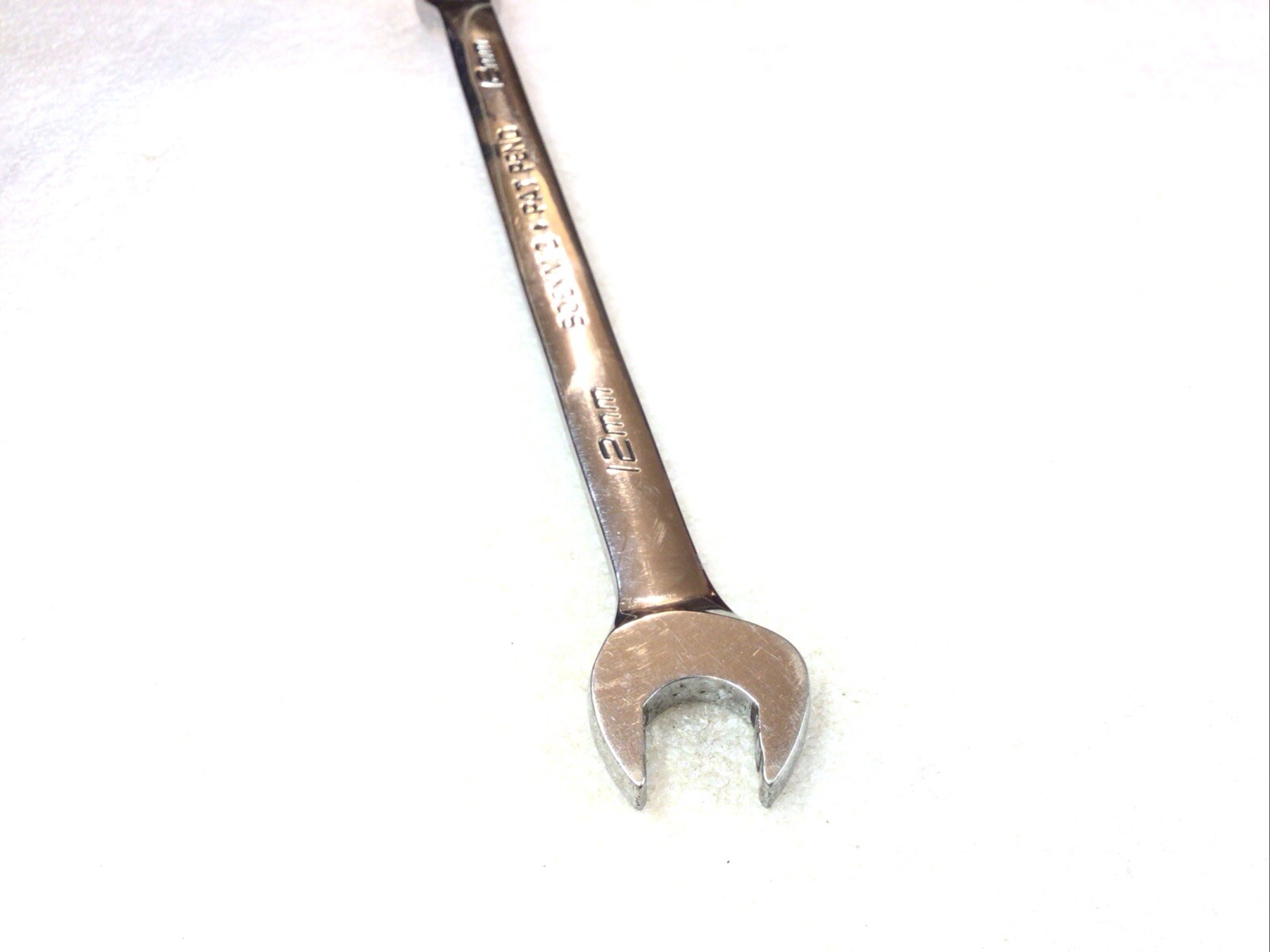Snap On#SOEXM12 – 12mm, 12 Pt. Flank Dr. Plus, Standard Combo Wrench-USA-NICE-