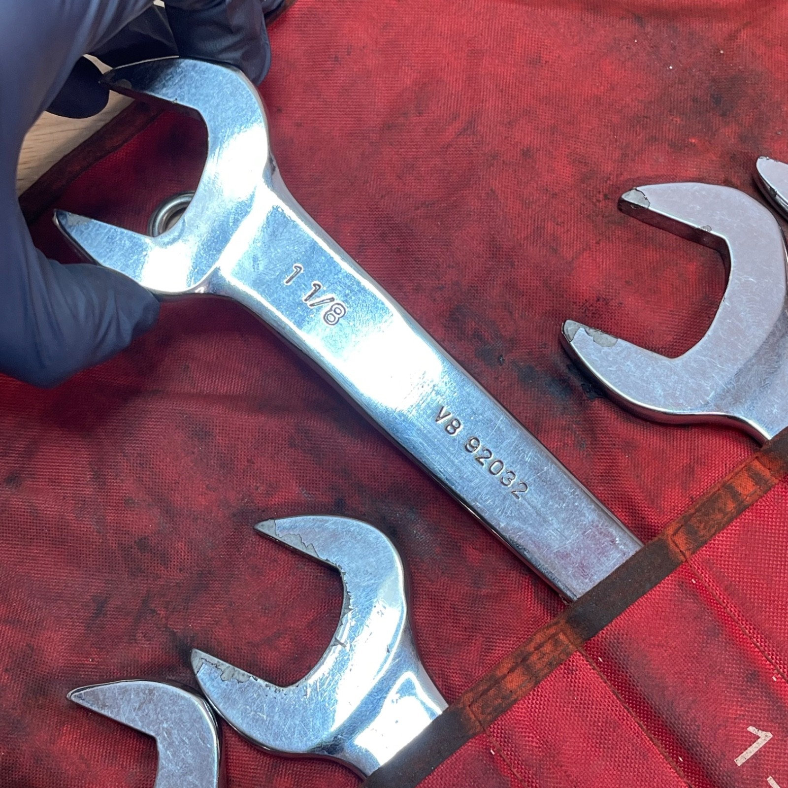 V8 Tools 9215 15pc SAE Service Wrench Set