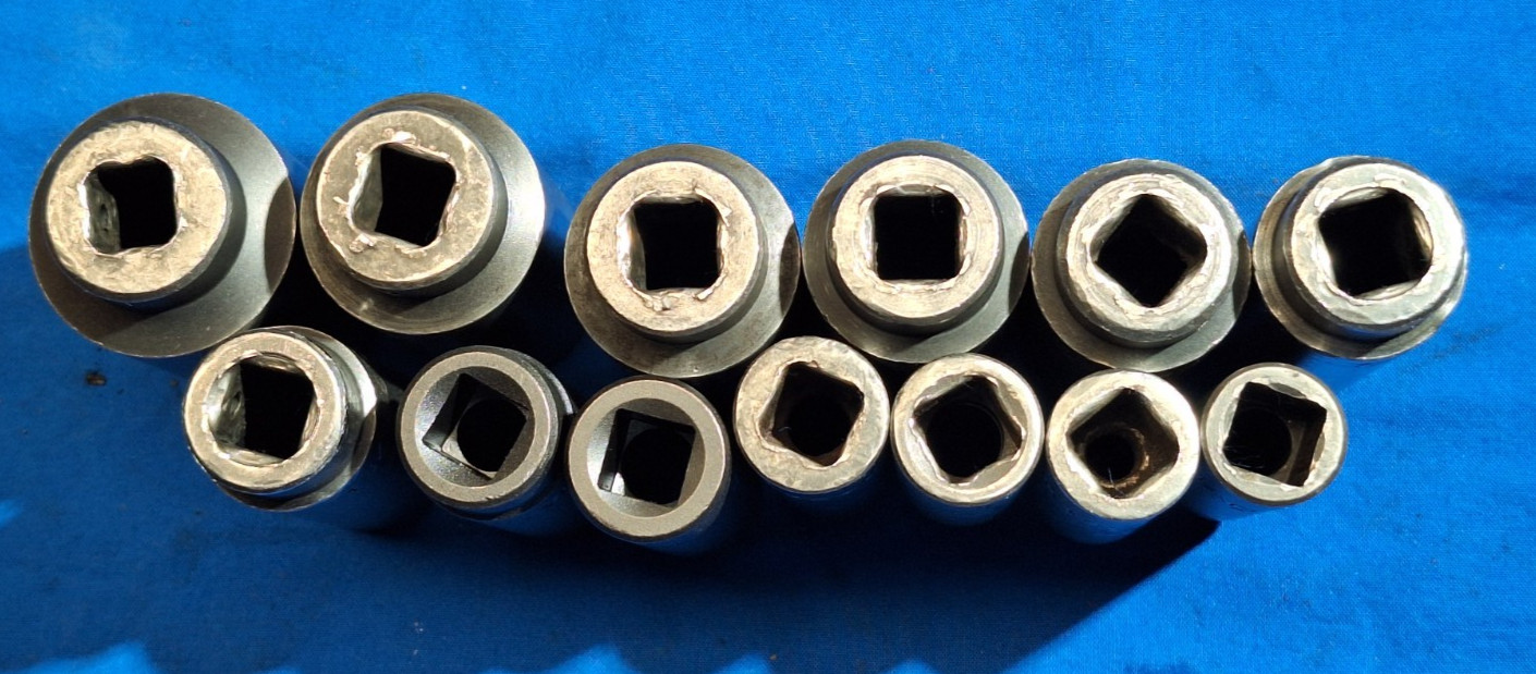 Mac Tools SVDP136BRPT 13pc SAE 1/2″ dr deep 6 pt impact socket set 1-1/4″-7/16″