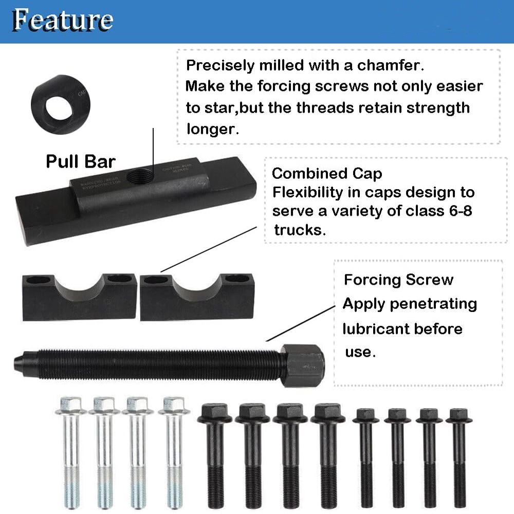 Heavy Duty Yoke Puller Tool For Semi Trucks, Class 6-8 Trucks & Equipment, 10803