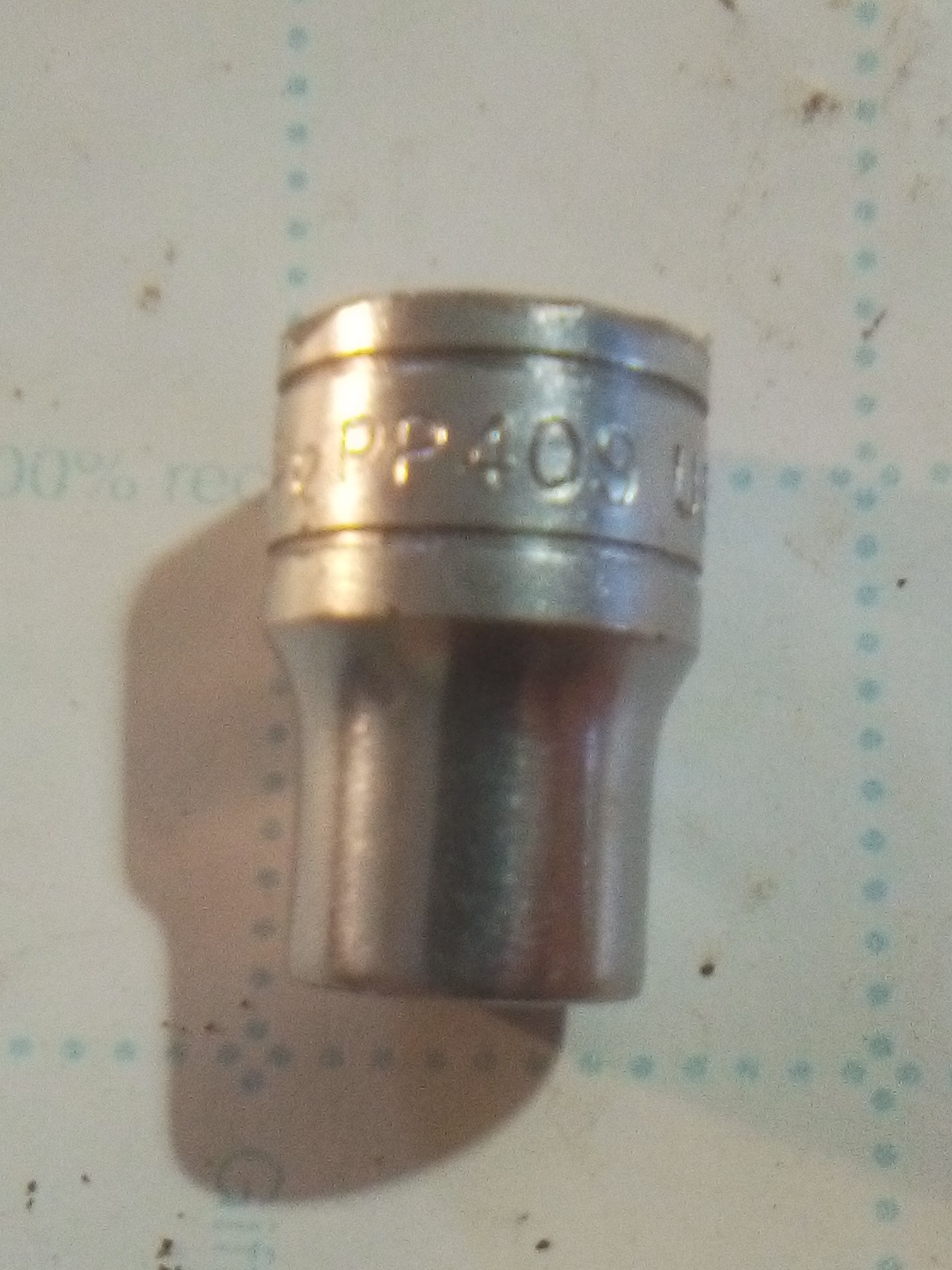 Snap On Tools 9/32 Pipe Plug 3/8 Drive Socket PP409 Lot 981