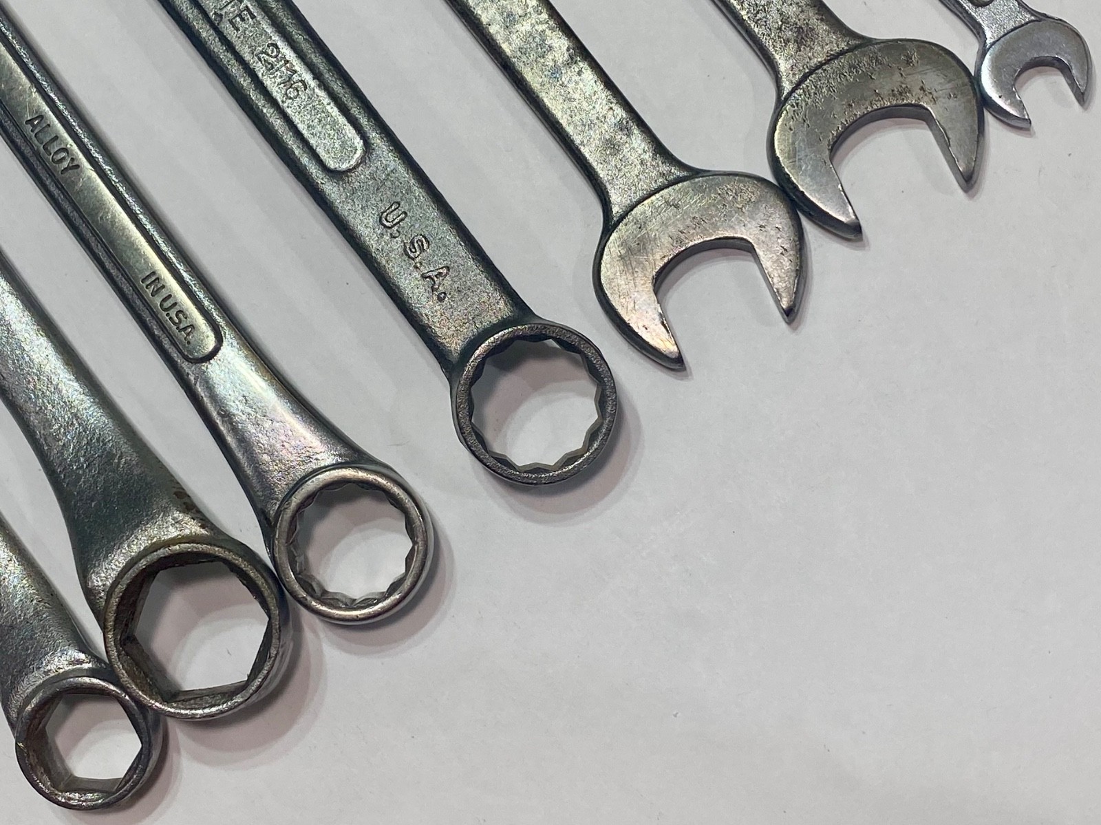 Vintage Lectrolite/SK Lectrolite 7 pc. Wrench Lot, ca. 1930’s-1950’s, USA