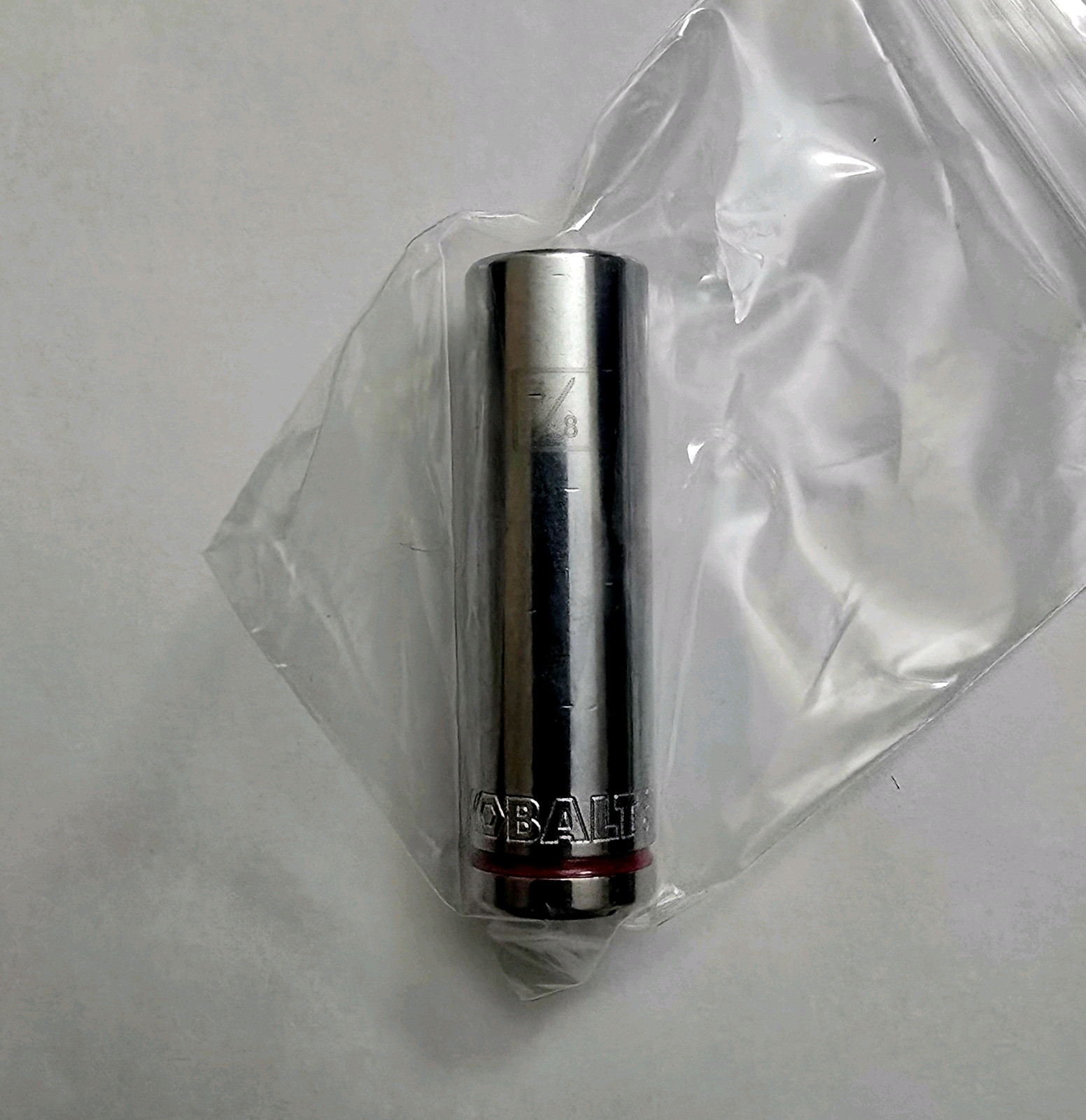 Kobalt 1/4″ Drive 12 Point SAE Deep Chrome Socket – Pick A Size