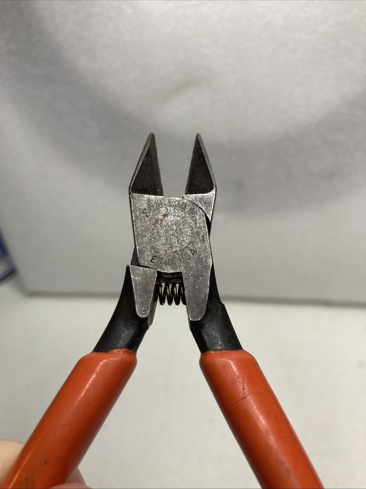 Snap-on E710 Electronic Cutters Precision Side Cutters USA Made.-ST