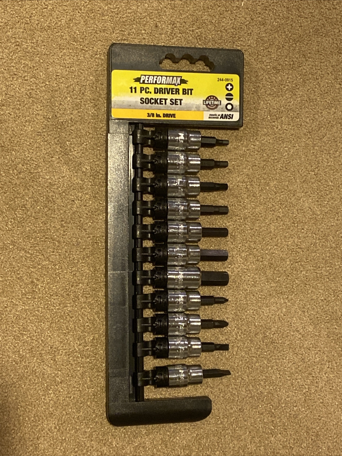 performax 11 pc. driver bit socket set
