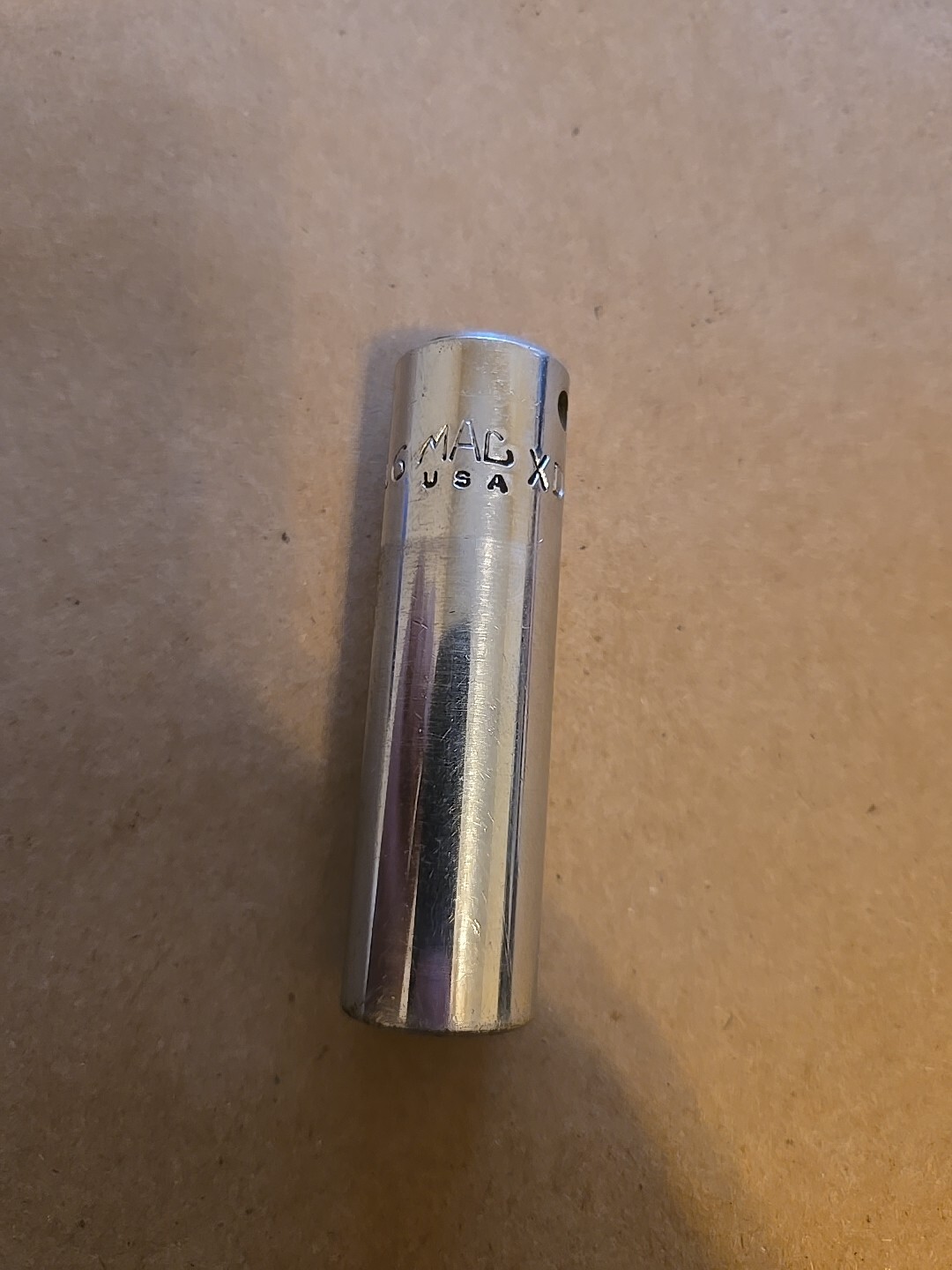 Mac Tools 3/8″ Drive 9/16″ 6PT Extra Deep Chrome Socket Worn XD186D