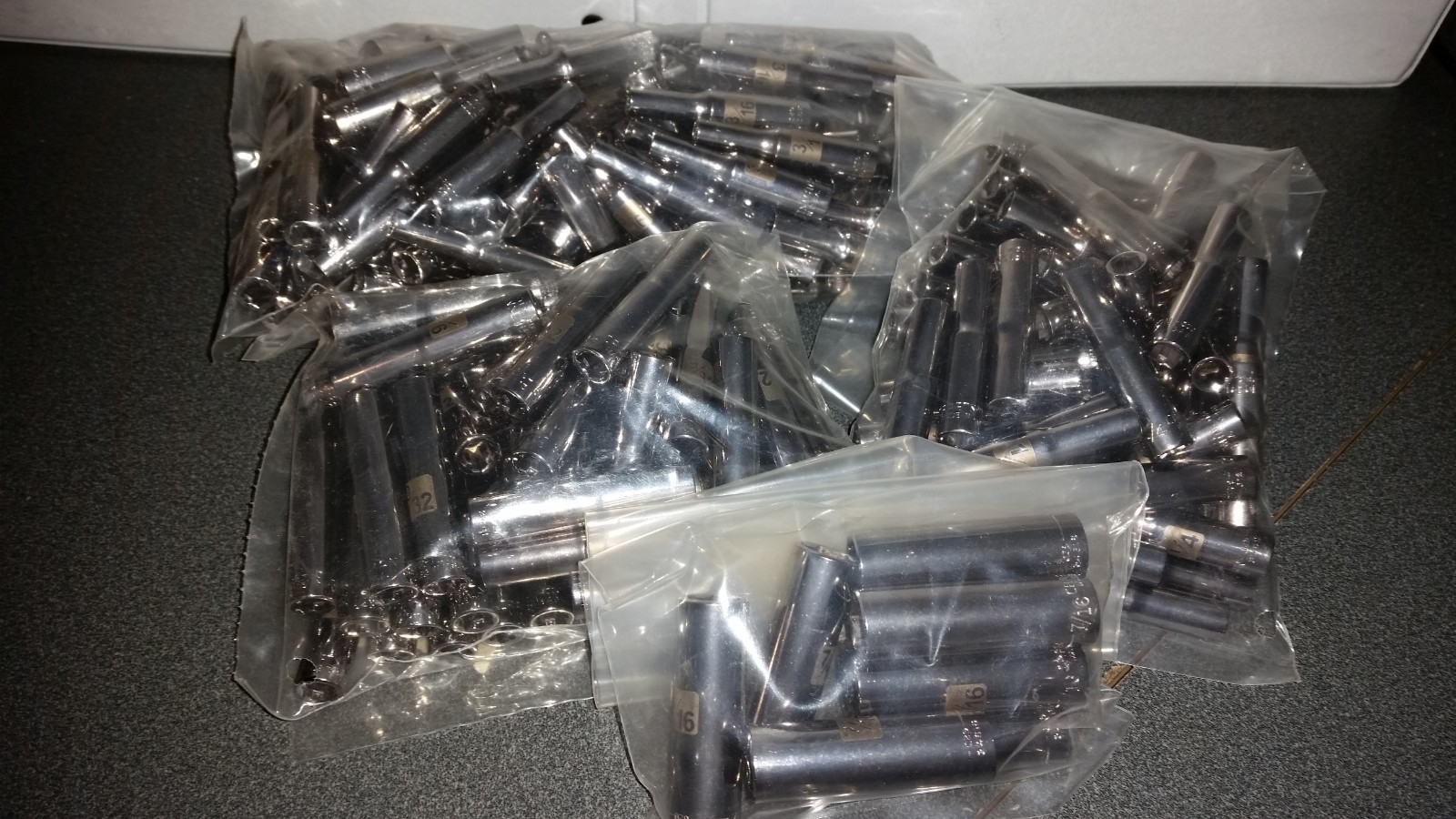 NOS Craftsman Made in USA! 1/4″ drive sockets, 6 or 12pt Deep well G2D or G2!!