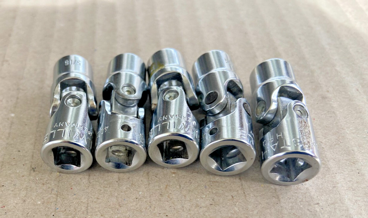 1 x Stahlwille HPQ 402 5/16″ imperial hinged uniflex socket 1/4″ drive flex 5/16