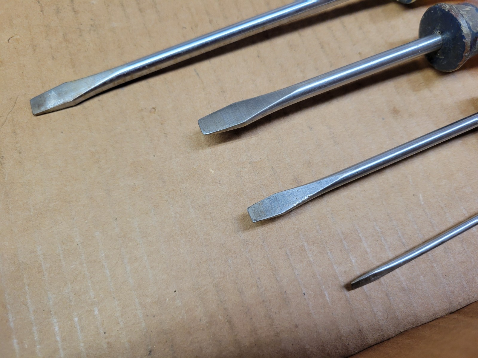 Craftsman Professional 7-Piece Clear Handle Screwdriver Set / Lot