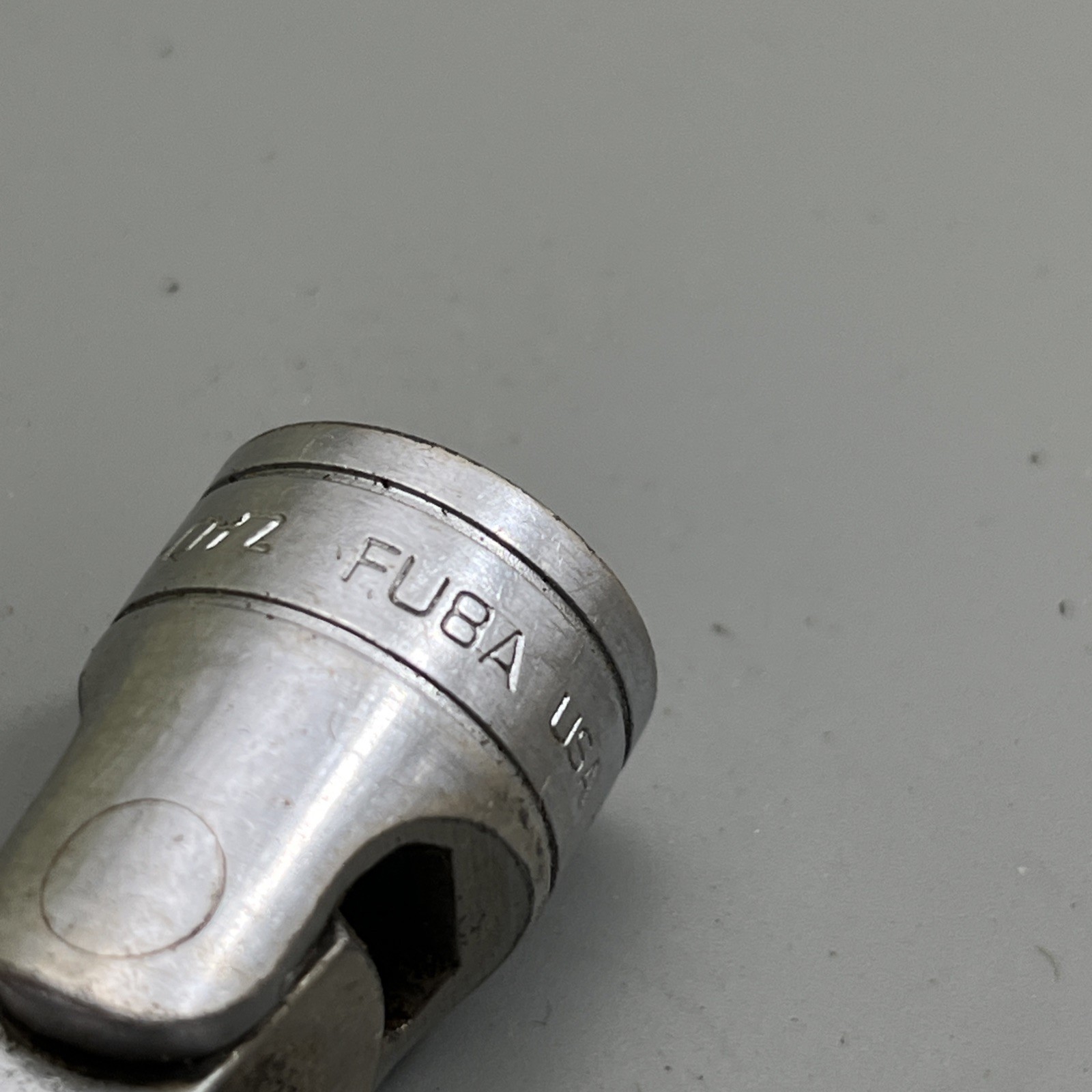 Snap-On FU8A 3/8″ Drive Chrome Universal Joint 2-1/16″ Long USA