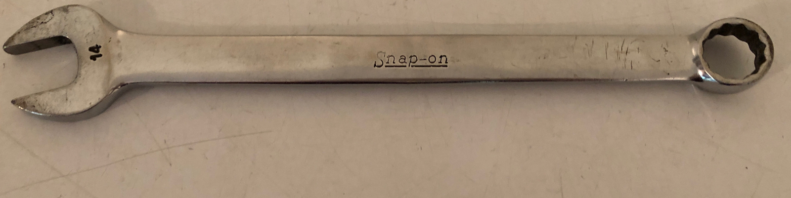 SNAP-ON 14mm METRIC 12-POINT COMBINATION WRENCH OEXM140B