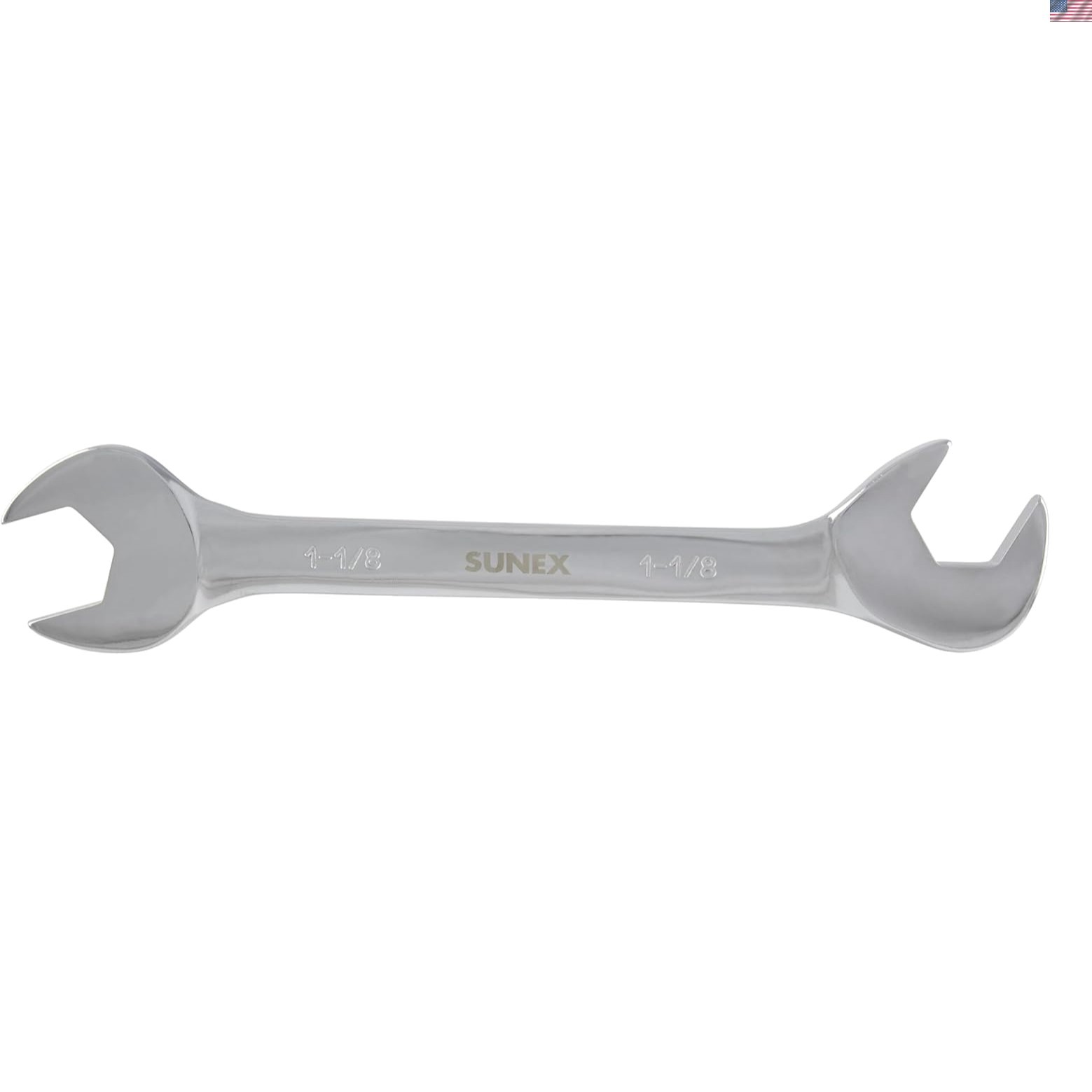 Professional 1-1/8 Inch Angled Wrench with 15 & 60 Degree Ends by Sunex