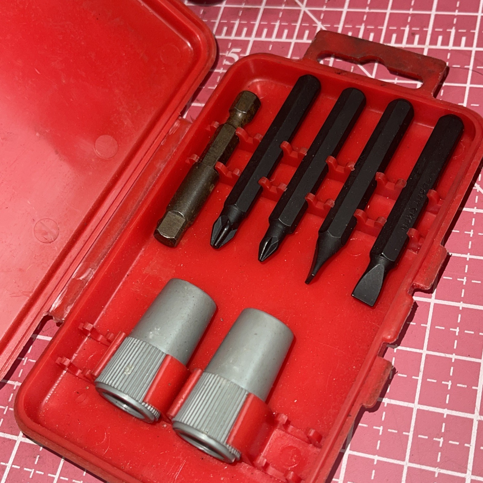 Craftsman USA Power Screwdriver Nutdriver Set Lot 43373 Metric SAE 25654 Vintage