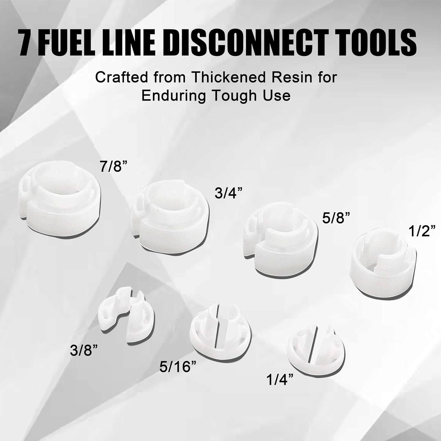 26pcs Master QuickDisconnect Tool Set,Fuel Line Disconnect Tool Set forA/C Fuel
